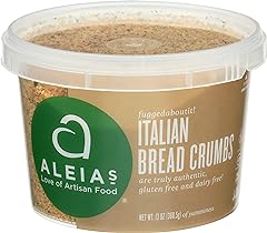ALEIAS GLUTEN FREE BAKERY Italian Bread Crumbs, 13 OZ