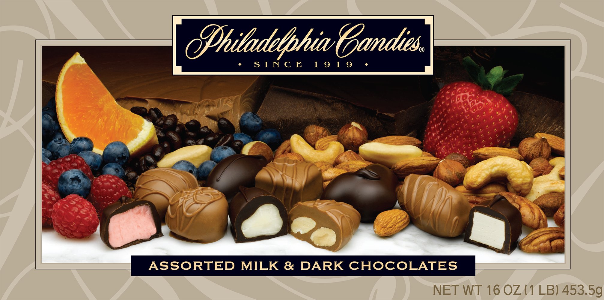 Buy Philadelphia Candies Assorted Milk and Dark Chocolates, 1 pound