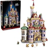 LEGO Disney Princess Beauty and The Beast Castle Building Set - Room Decor for Women &amp; Men, Ages 18+ - Model Building Kit for Adults - Book Shelf Display - Gift for Disney Fans - 43263