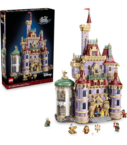 Extension ZITIANYOUBUILD Epic Castle – 12844 Pièces, Compatible LEGO 71043