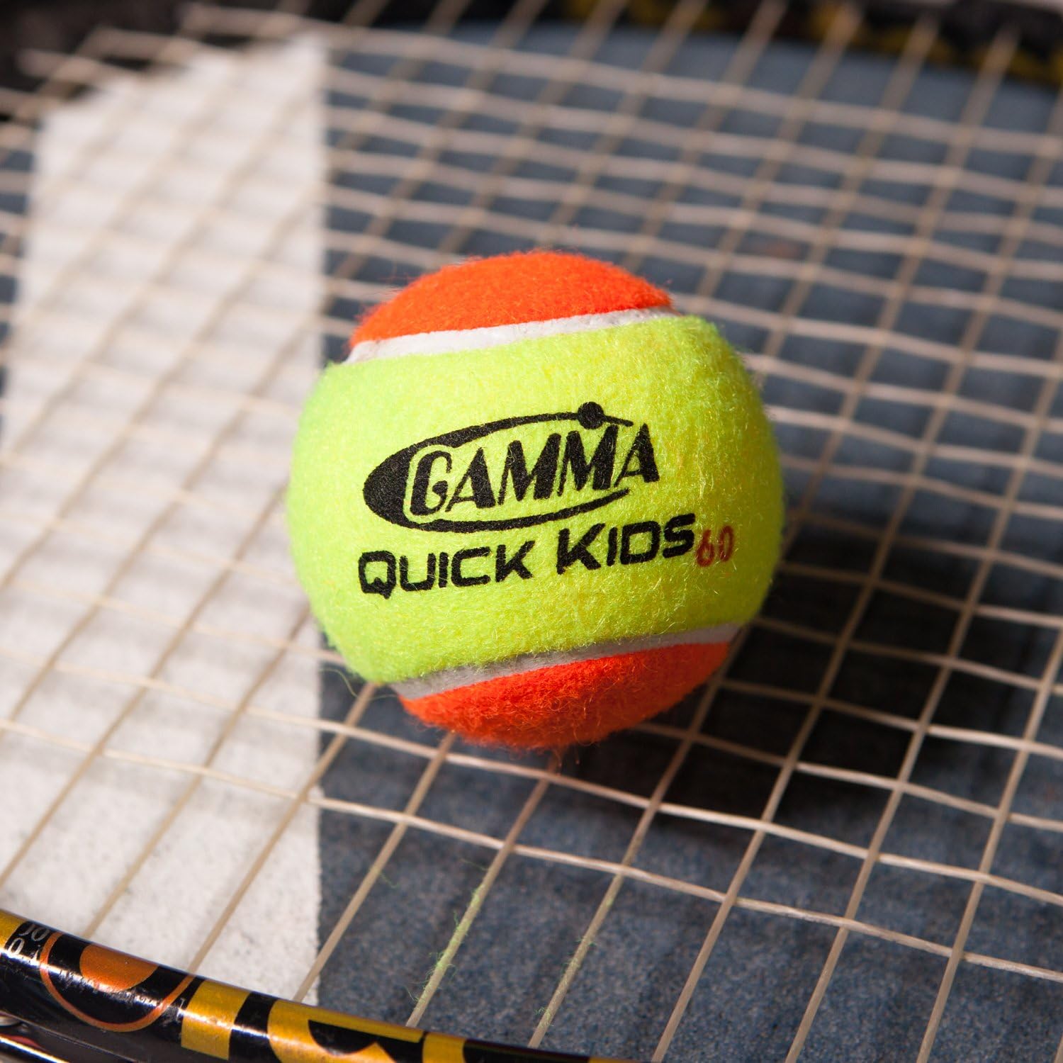 Gamma CFSTB00 Sports Kids Training (Transition) Balls, Yellow/Orange, Quick Kids 60, 12-Pack : Tennis Balls : Sports & Outdoors