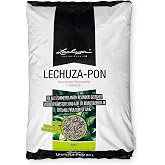Lechuza 19565 PON Mineral Plant Substrate Potting Mix for Indoor Gardening, 30 Liter Bag, Grey
