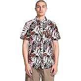 Volcom Mens Short Sleeve Button Down Woven Shirt
