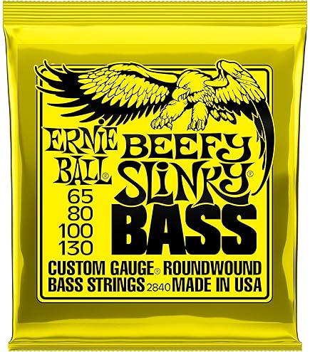 Corde Basso Elettrico Ernie Ball Power Slinky &ndash; Nickel Wound 55-110