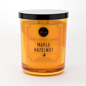 DW Home Large Double Wick Candle, Maple Hazelnut Cream