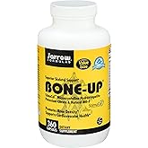 Jarrow Formulas BoneUp for Bone Density - Vitamin D3 and K2, Calcium Support, 360 Capsules, Promotes Skeletal Nutrition, Up to 60 Days Supply