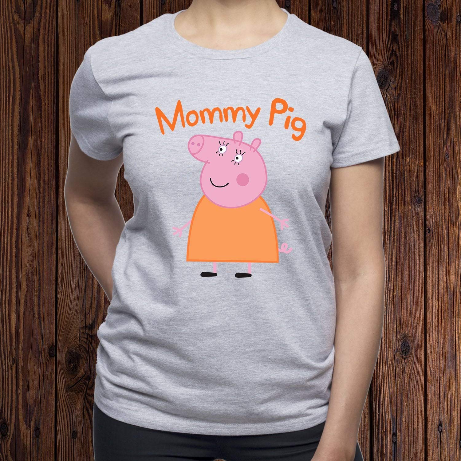 Mommy Pig Peppa Pig Mommy Mummy Pig Tee Gift For Mother Gift For Wife Peppa Pig Birthday Tee Tee For M29 T Shirt