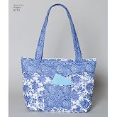 Simplicity Quilted Shoulder Bag Sewing Patterns, One Size Only