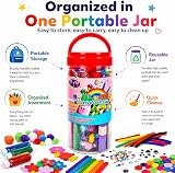 FunzBo Arts and Crafts Kit for Kids Toddlers 4 5 6 7 8 9 All-in-One view 7