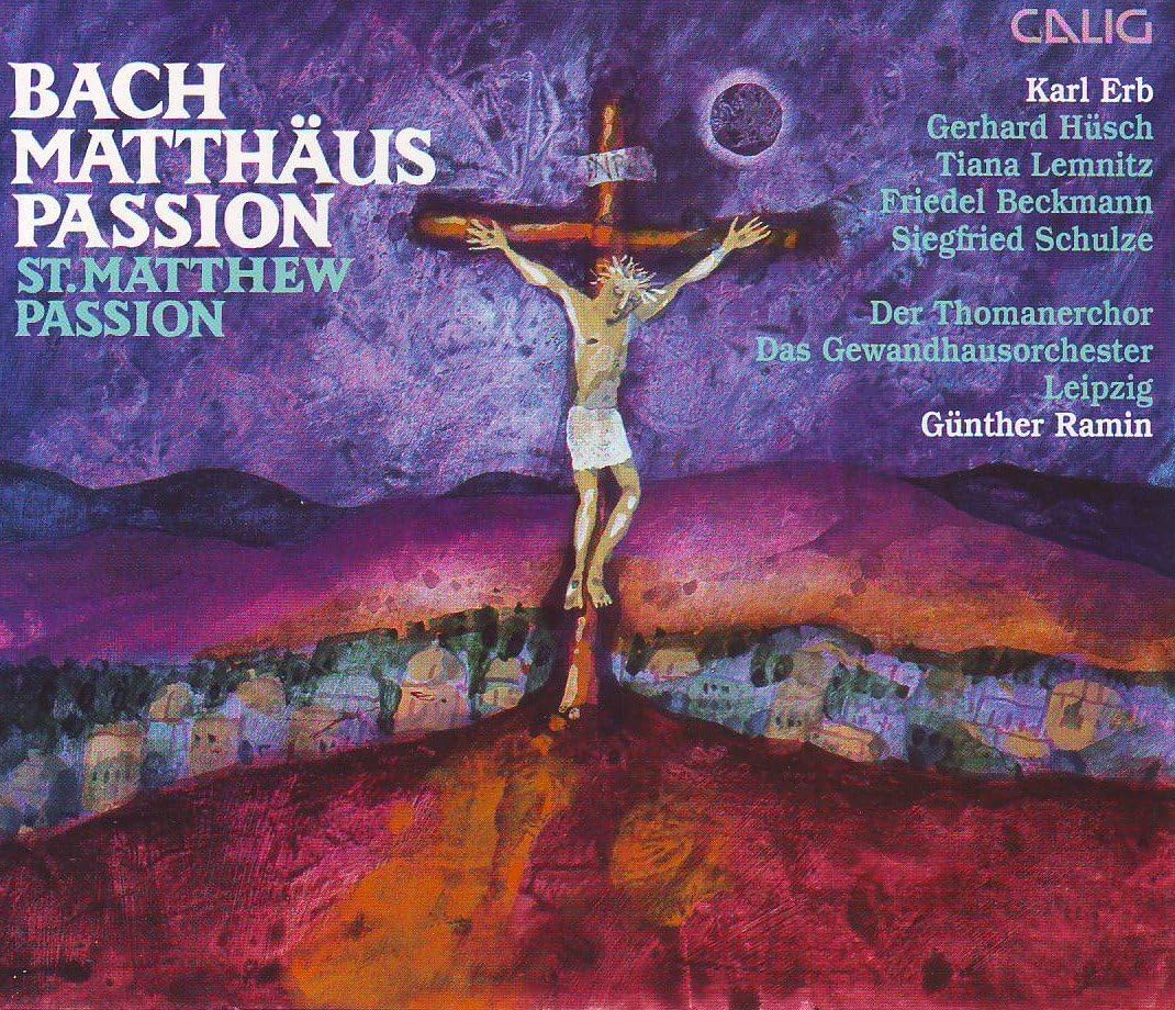 Jean Sébastien Bach Passion Selon Saint Matthieu La Passion Selon Saint Mathieu - Amazon.co.uk