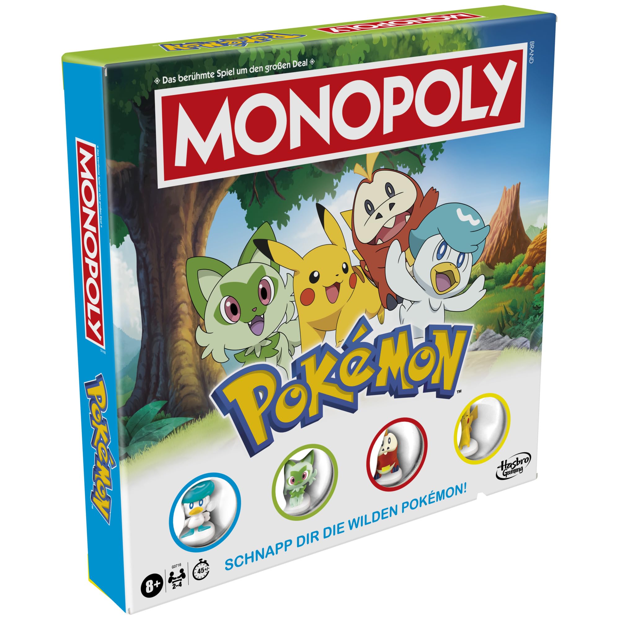 Monopoly Pokémon Edition Brettspiel - Deutsch Fassung 4