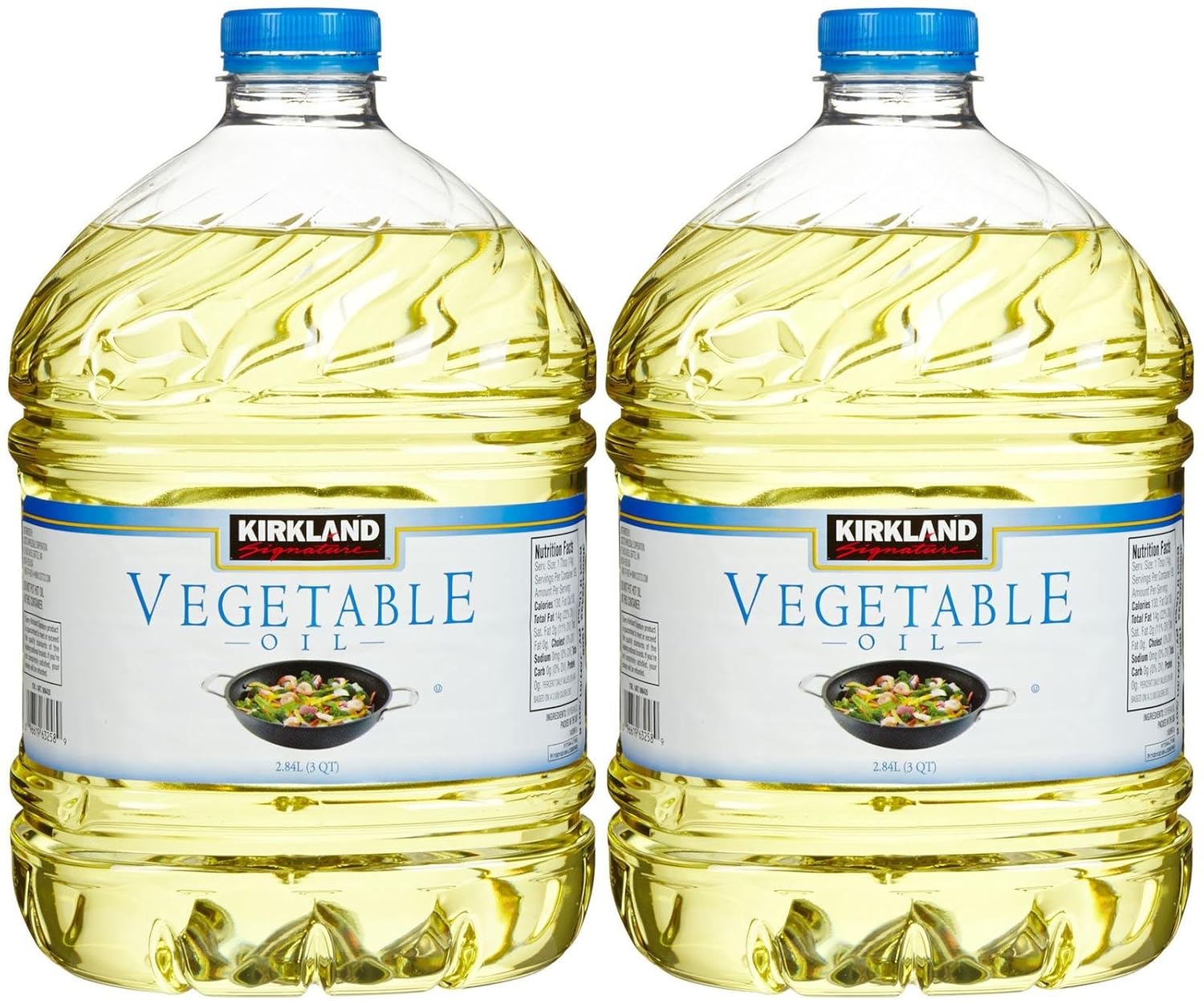 Kirkland Signature 100 Pure Vegetable Oil 3 qt. 2 Count