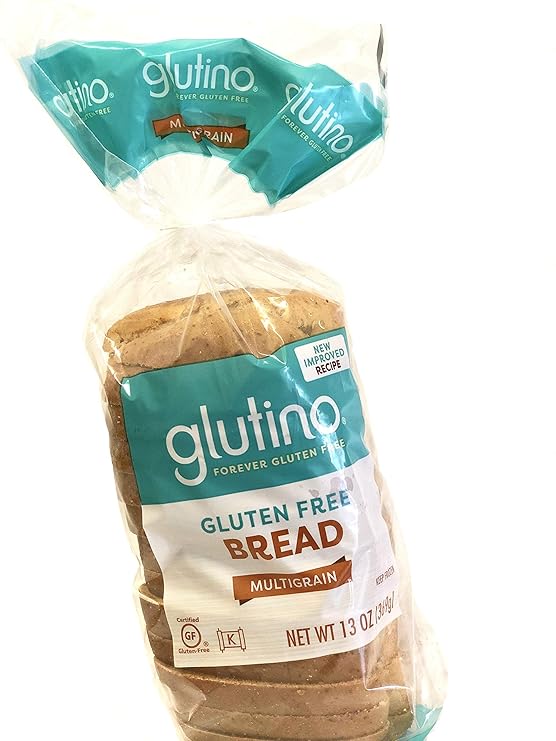 Glutino GlutenFree Multigrain Sandwich Bread, 13 Oz [6 Pack] Grocery & Gourmet Food