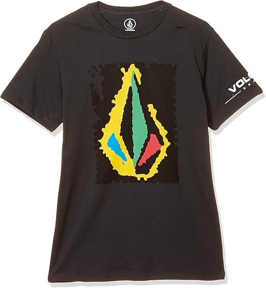 Amazon ヴォルコム メンズ 半袖 プリントtシャツ アジアンフィット Af0004 Jp Colored Stone S S Tee おしゃれ ロゴ Tシャツ カットソー 通販