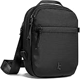 tomtoc Aviator-T37 Travel Crossbody Sling Bag with RFID Blocking, Holds 4-6 Passports with Anti-theft Lockable Zippers, Multiple Pockets for Cards & Documents – Organizer for Daily Use