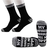 JXGZSO 2 Pairs Father's Day gift Poppy Gift My Favorite People Call Me Poppy Socks Gift Papa Gift Grandpa Gift