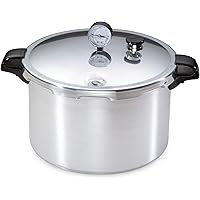 Presto 01755 16-Quart Aluminum canner Pressure Cooker, One Size, Silver