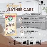 FERRIS 4-in-1 Leather Surface Wipes Fresh Scented Pack of 140 Multi-Purpose view 2