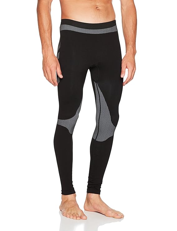 Hummel Sportunterhose lang – FIRST COMFORT LONG TIGHTS – Trainingshose Herren hohe Bewegungsfreiheit – Funktionshose atmungsa