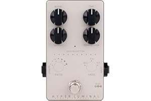 DARKGLASS ELECTRONICS Darkglass Hyper Luminal Bass Compressor Pedal w/Gain Reduction Meter, 4-knob Interface, and Analog Signal Path