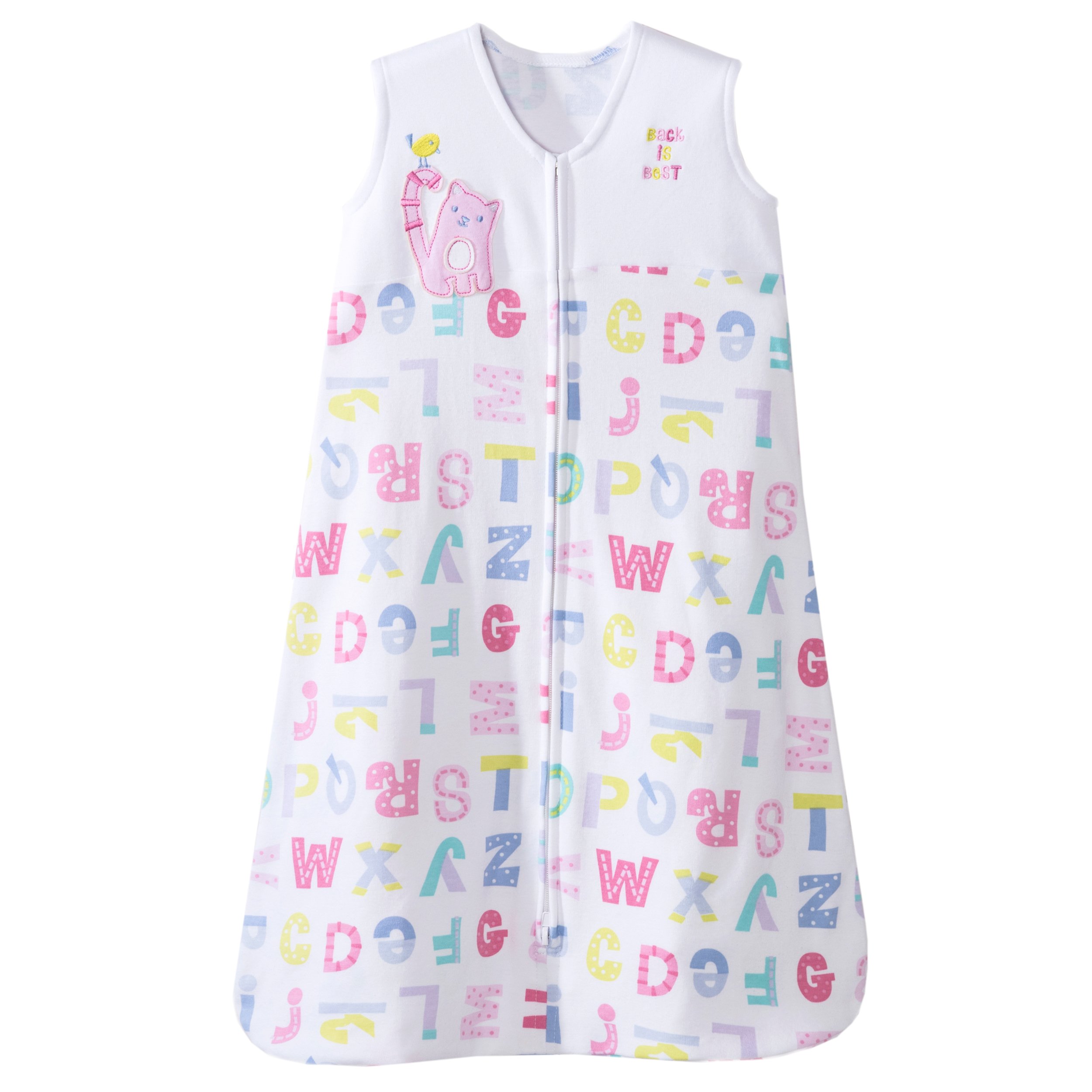 HALO SleepSack 100 Cotton Wearable Blanket, Pink Pretty