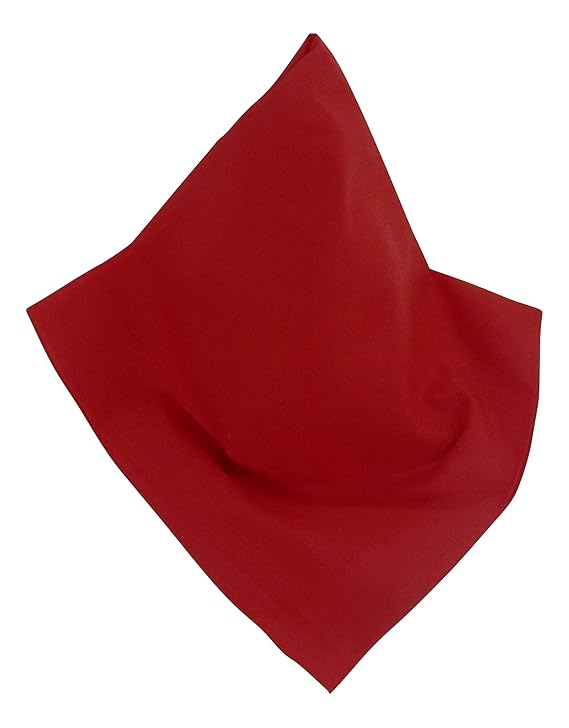 Unifarbenes Nickituch/Bandana in leuchtenden Farben (15 verschiedene zur Auswahl)