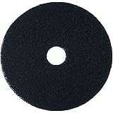 3M Black Stripper Pad 7200, 20 in, 5/Case