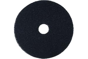 3M Floor Stripping Pad - 18 inch - Black 7200 - 5 Pads per case - Commerical Stripper