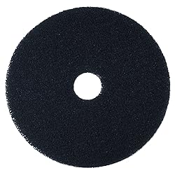 3M Black Stripper Pad 7200, 24 in, 5/Case