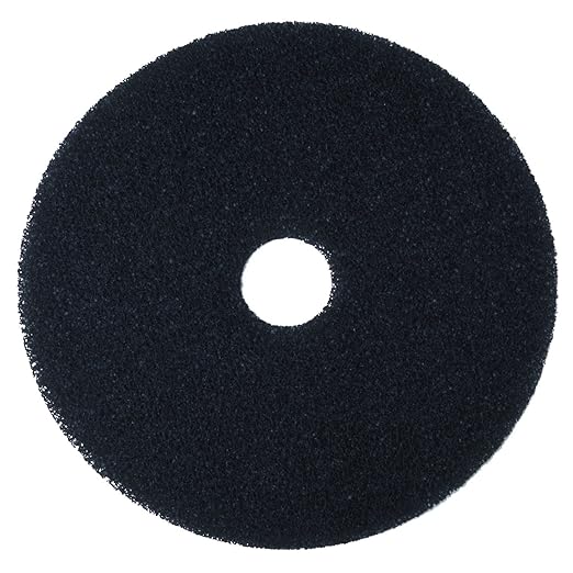 3M Floor Stripping Pad 20 inch Black 7200 5 Pads per case