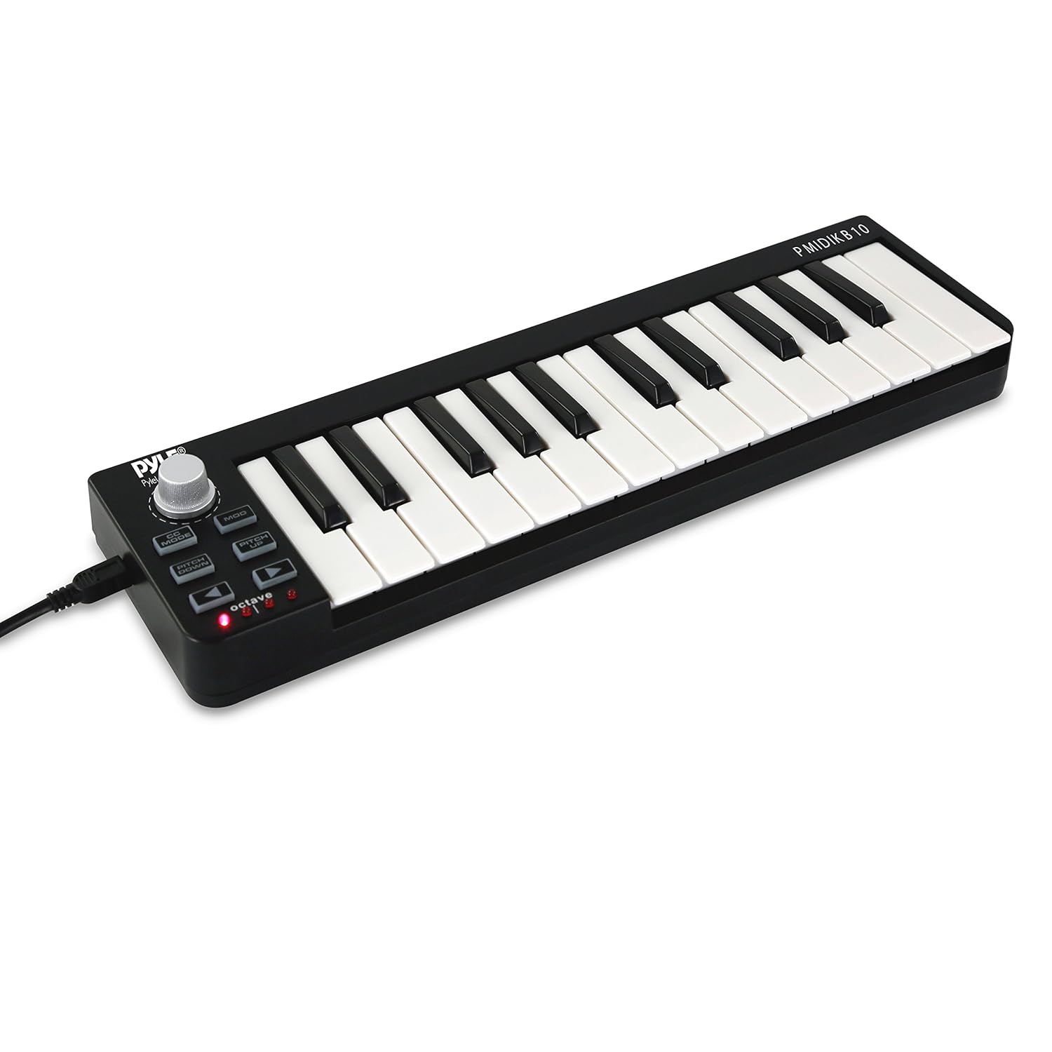 Pyle USB MIDI Keyboard Controller 25 Key Portable Audio Recording