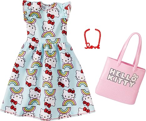 barbie hello kitty fashion packs