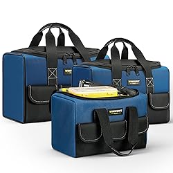 Tool Bag Set, 3 Sizes, Heavy-Duty Storage