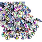 Beadsland Hotfix Rhinestones, 2880pcs Flatback Crystal Rhinestones for Crafts Clothes DIY Decorations, Crystal AB, SS10, 2.7-2.9mm