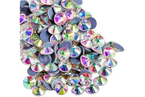 Beadsland Hotfix Rhinestones, Crystal Rhinestones for Crafts Clothes DIY Decoration
