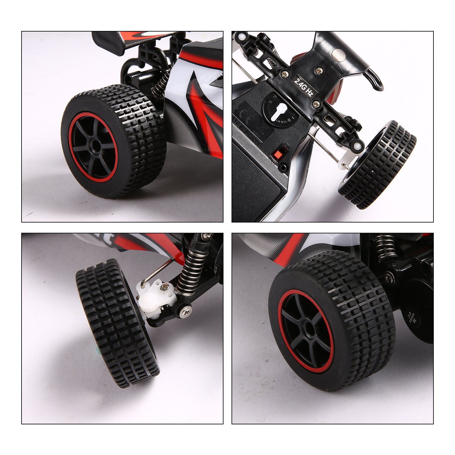 Rot Smibie Ferngesteuertes Auto Elektrische Rc Auto 2 4 Ghz 1 20 2wd Offroad Fernbedienung Autos High Speed Radio Control Gelandewagen Fur Kinder Und Erwachsene Autos