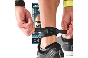 CROSSTRAP Achilles Tendon Support - Ankle Brace For Women And Men, Comfort & Bracing, Ankle Stabilizer Strap & Sprain Support, Achilles Tendonitis Relief, Kickback Straps, (Small)