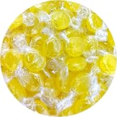 Sarah's Candy Factory Sugar Free Lemon Drops Hard Candy 16 Oz | Individually Wrapped in Resealable Bag 1 Lbs
