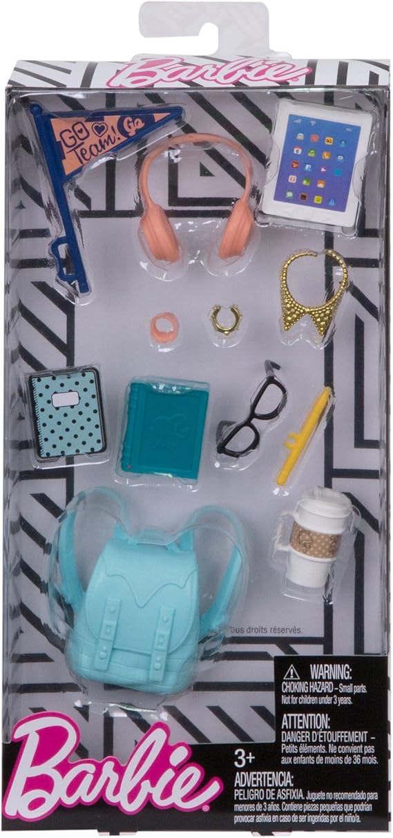 barbie school spirit accessory pack