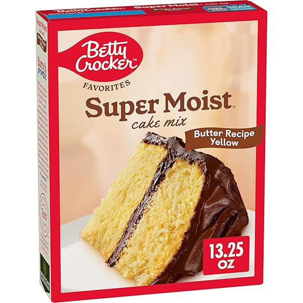 BETTY CROCKER FAVORITES SUPER MOIST BUTTER RECIPE YELLOW...