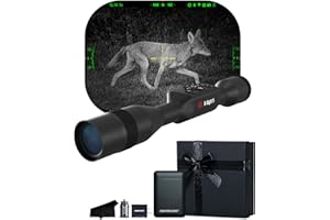 CERTIFIED BRANDS ATN X-Sight 5 Ultra HD 4K+ Smart Day & Night Vision Scope with Built-in Ballistic Calculator | One Shot Zero, Recoil Activated Dual Stream Video, Slow Motion 240 FPS | Exclusive Signature Series Kit