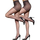 Silkies Women's Ultra Sheer Control Top Pantyhose (2 Pair Pack) - Lightweight, Comfortable, Perfect Fit