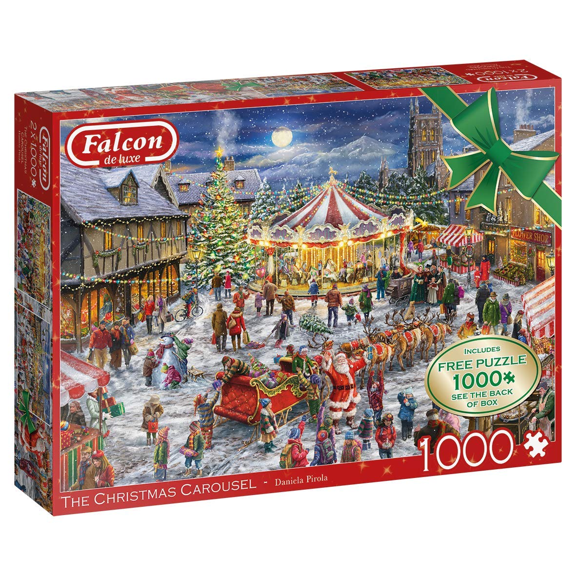 Jumbo Falcon De Luxe The Christmas Carousel Jigsaw Puzzles For Adults 2 X 1 000 Piece Buy Online In Jordan At Jordan Desertcart Com Productid 217770186