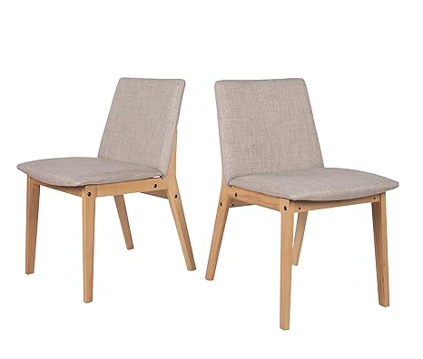 Amazon Com Art Leon Mid Century Modern Solid Wooden Upholstered