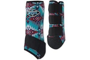 Professional's Choice 2XCOOL Sports Medicine Horse Boots | Protective & Breathable Design for Ultimate Comfort & Durability in Active Horses |2 Pack |Medium Taos
