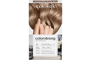 Clairol ColorStrong Permanent Zero Ammonia Hair Dye, 7.1 Dark Ash Blonde - Bora Bora Hair Color, Pack of 1