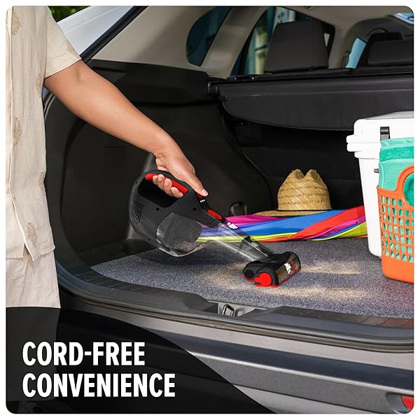 DIRT DEVIL 16V DEEP CLEAN CORDLESS HANDHELD VACUUM CLEANER, POWERFUL SUCTION, LIGHTWEIGHT, INCLUDES MOTORIZED PET BRUSH ROLL TOOL AND RECHARGEABLE BATTERY, EXTENDED RUN TIME, PORTABLE VACUUM CLEANER
