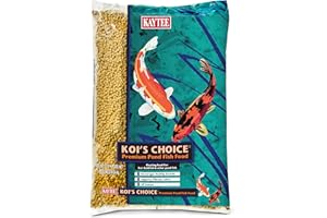 Kaytee Koi’s Choice Koi Floating Fish Food, For Koi, Goldfish and Pond Fish, 10 pounds