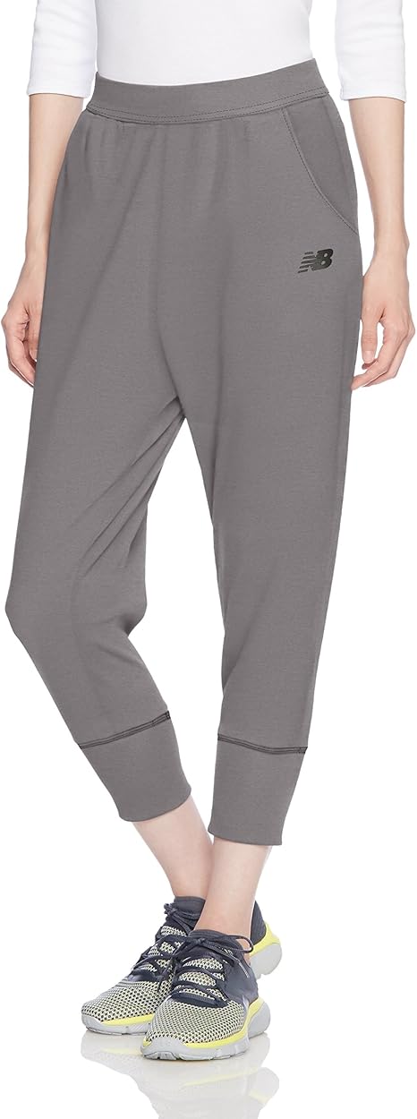 ニューバランス スラウチークロップドパンツ Performance Training レディース Clr キャッスルロックヘザー 日本 L 日本サイズl相当 フィットネス トレーニング ロングパンツ 通販 Amazon