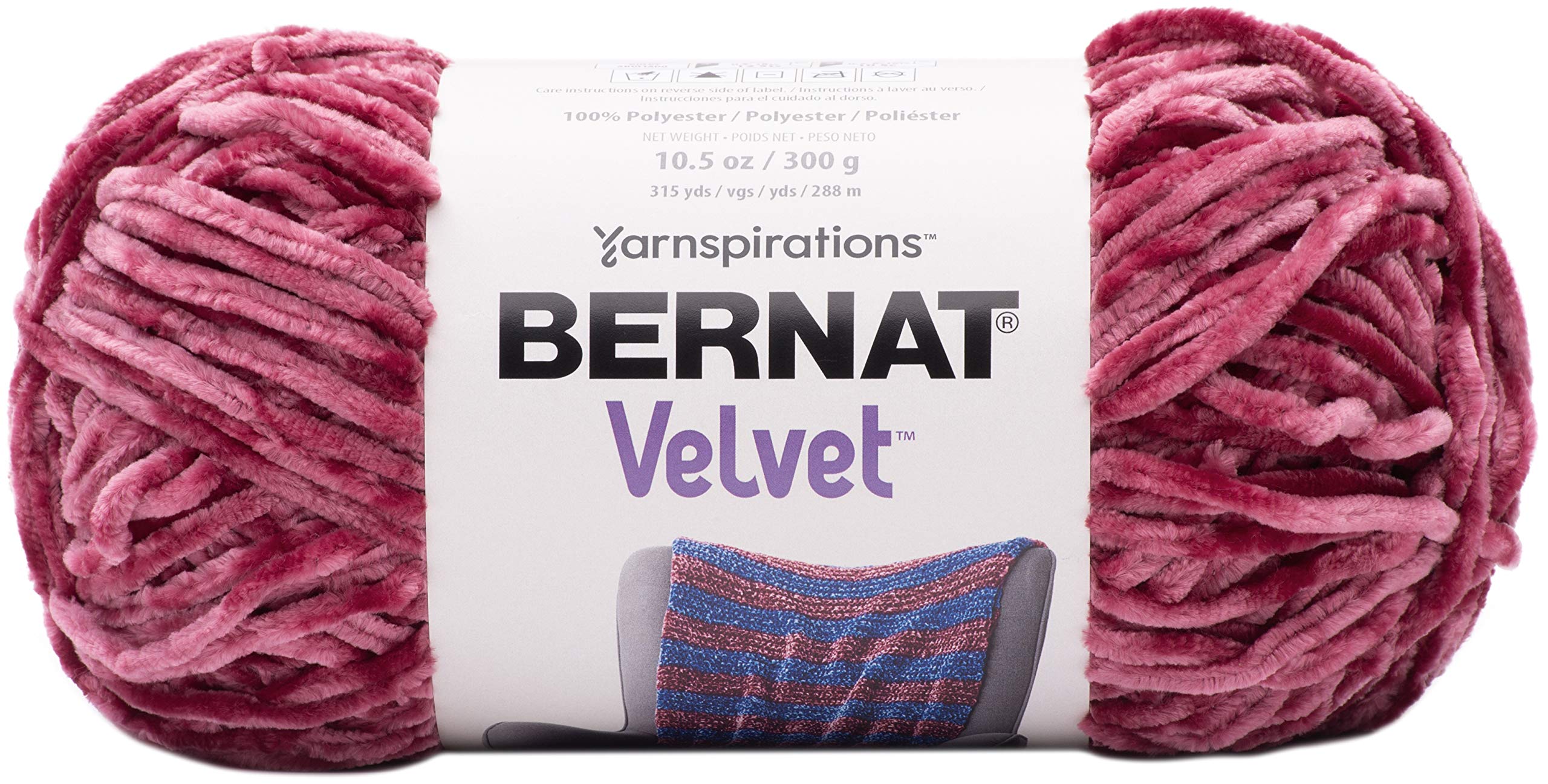 Bernat Yarn Velvet POMEGRANAT, Pomegranate
